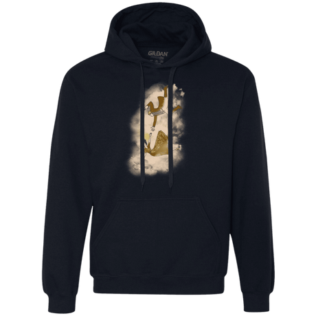 Sweatshirts Navy / Small Shiny Infinite Premium Fleece Hoodie