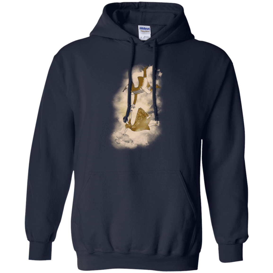 Sweatshirts Navy / Small Shiny Infinite Pullover Hoodie