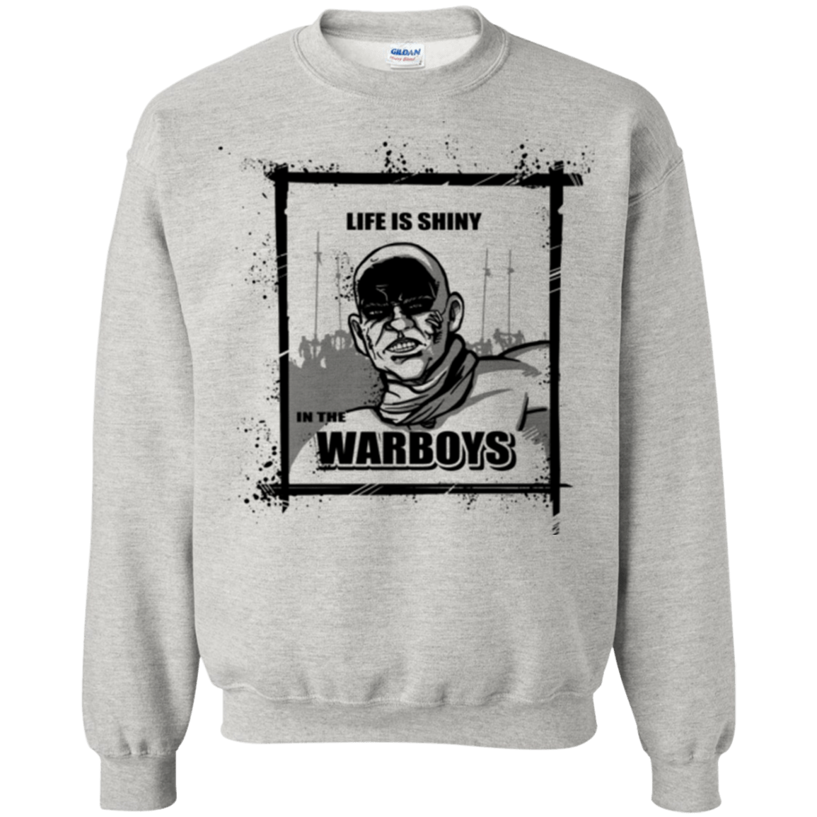 Sweatshirts Ash / Small Shiny Life Crewneck Sweatshirt