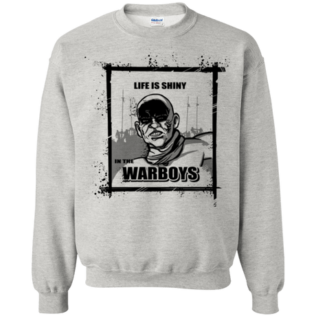 Sweatshirts Ash / Small Shiny Life Crewneck Sweatshirt