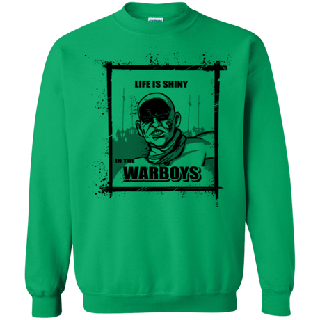 Sweatshirts Irish Green / Small Shiny Life Crewneck Sweatshirt