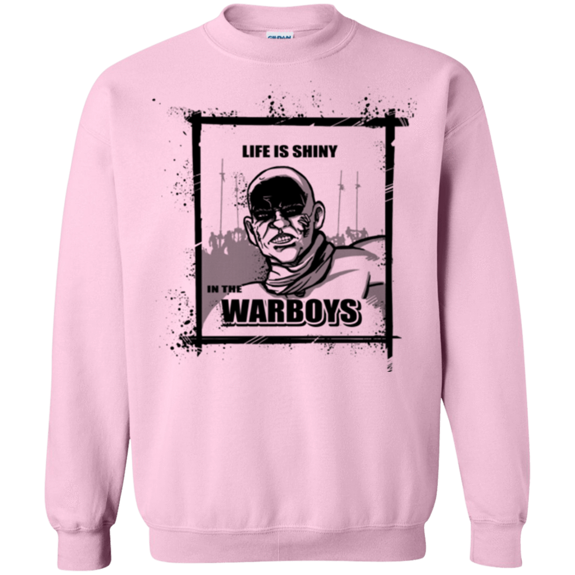 Sweatshirts Light Pink / Small Shiny Life Crewneck Sweatshirt