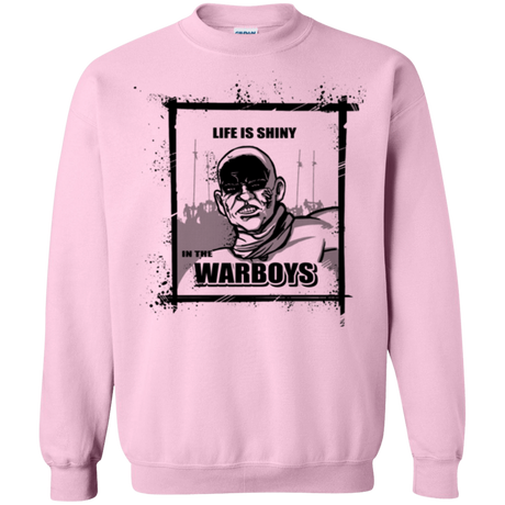 Sweatshirts Light Pink / Small Shiny Life Crewneck Sweatshirt