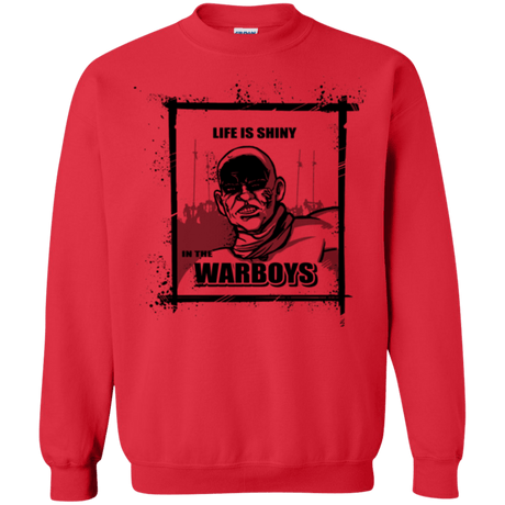 Sweatshirts Red / Small Shiny Life Crewneck Sweatshirt
