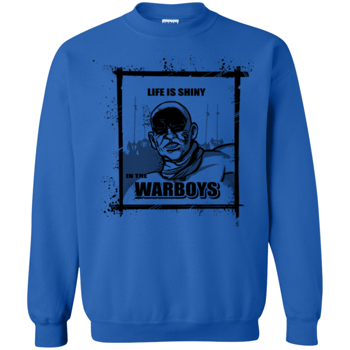 Sweatshirts Royal / Small Shiny Life Crewneck Sweatshirt