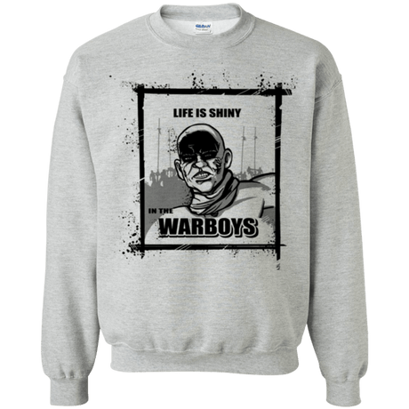 Sweatshirts Sport Grey / Small Shiny Life Crewneck Sweatshirt