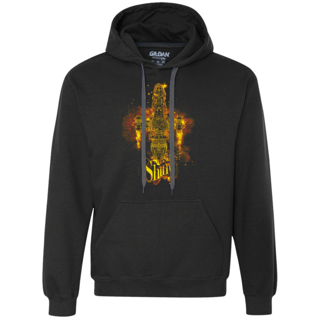 Sweatshirts Black / S Shiny Premium Fleece Hoodie