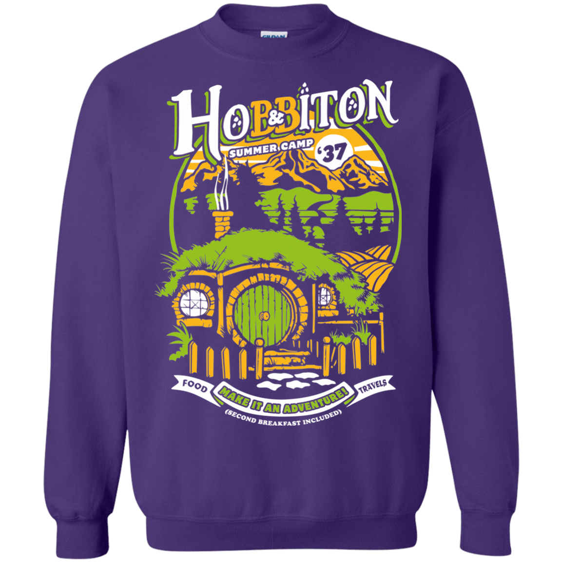 Sweatshirts Purple / S Shire Summer Camp Crewneck Sweatshirt