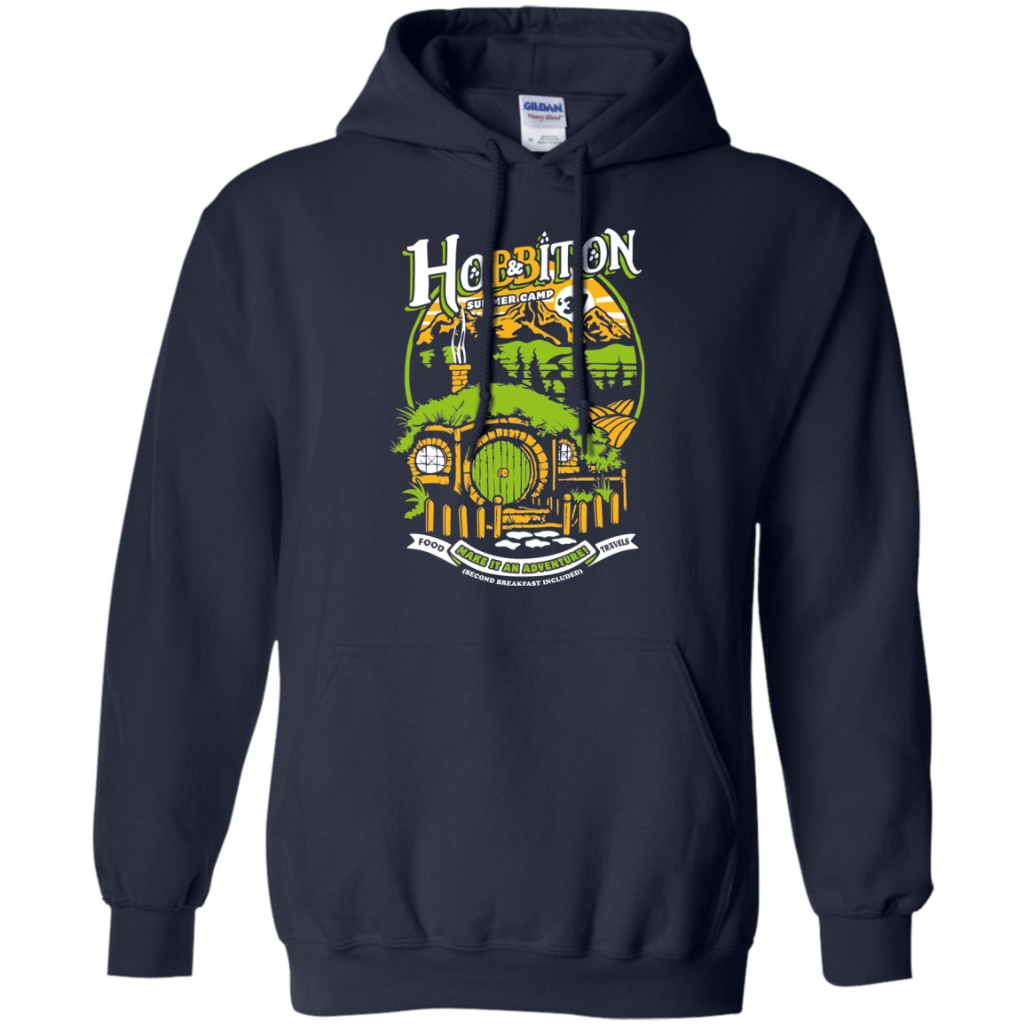 Sweatshirts Navy / S Shire Summer Camp Pullover Hoodie
