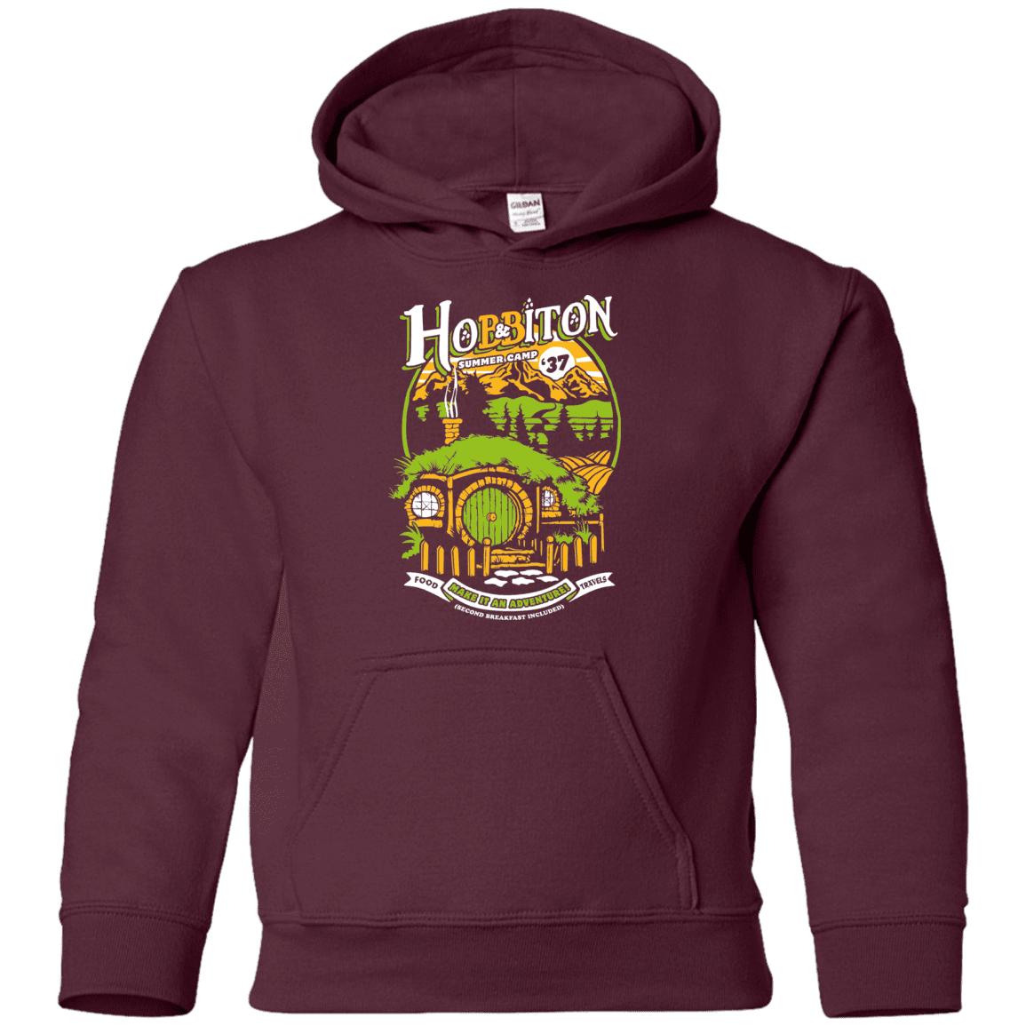 Sweatshirts Maroon / YS Shire Summer Camp Youth Hoodie