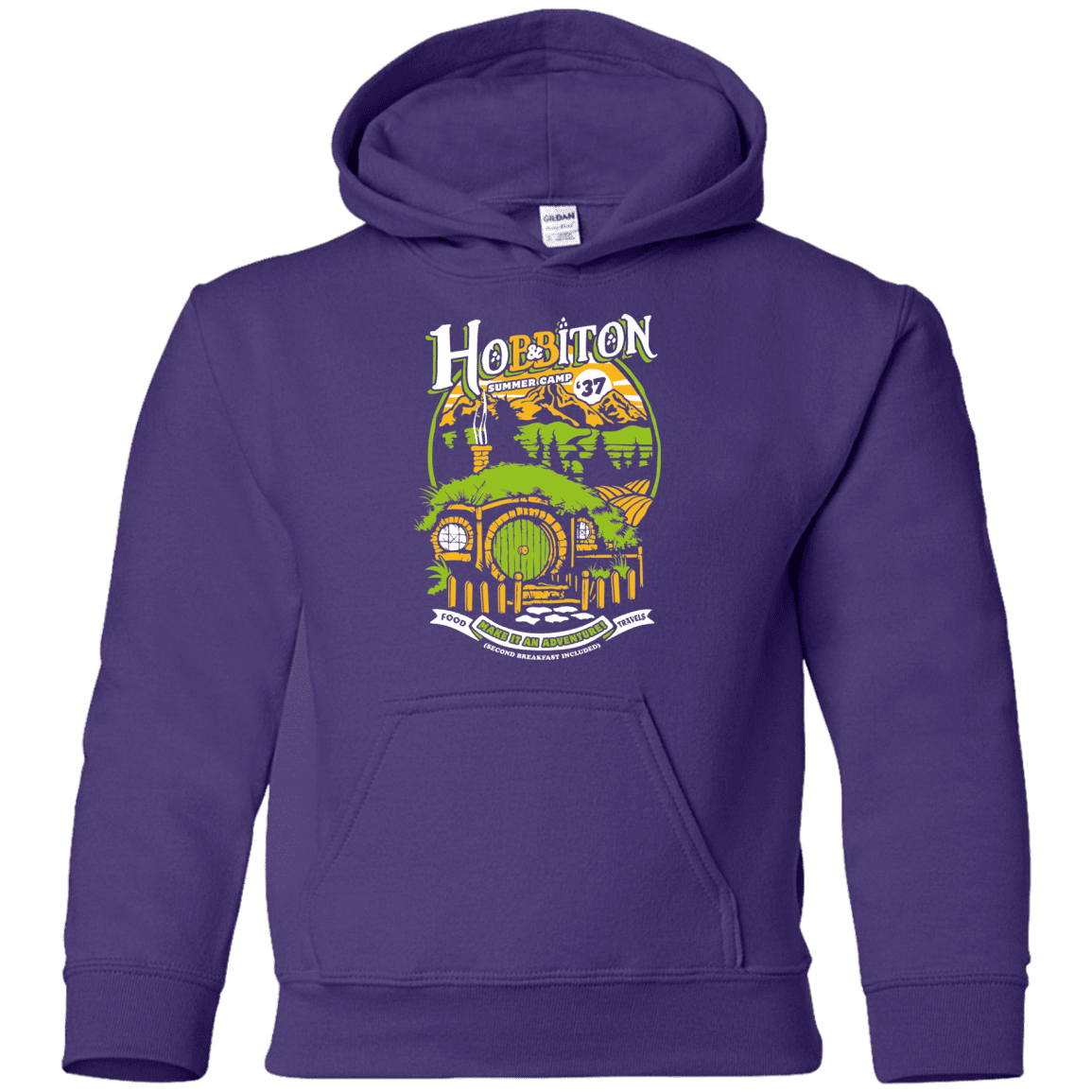 Sweatshirts Purple / YS Shire Summer Camp Youth Hoodie