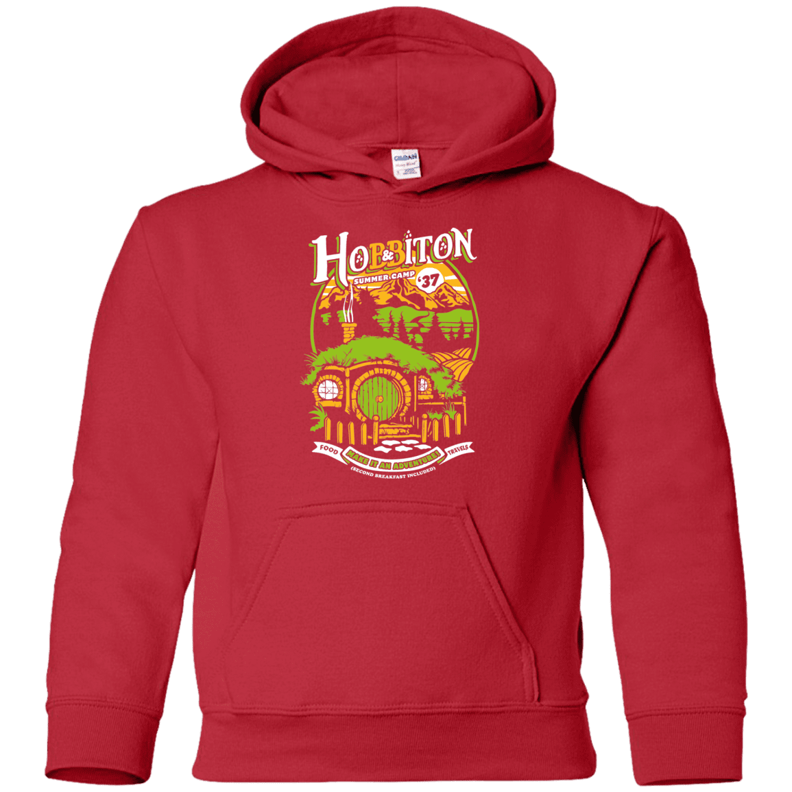 Sweatshirts Red / YS Shire Summer Camp Youth Hoodie