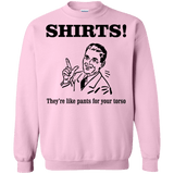 Sweatshirts Light Pink / Small Shirts like pants Crewneck Sweatshirt