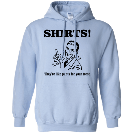 Sweatshirts Light Blue / Small Shirts like pants Pullover Hoodie