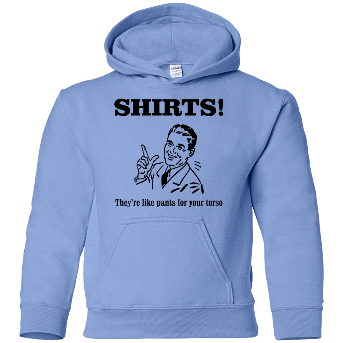 Sweatshirts Carolina Blue / YS Shirts like pants Youth Hoodie