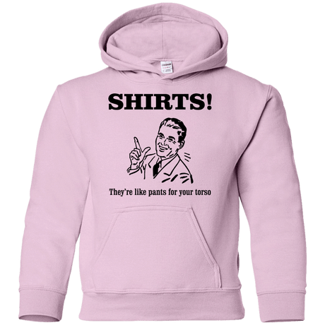Sweatshirts Light Pink / YS Shirts like pants Youth Hoodie