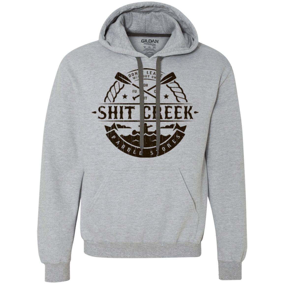 Sweatshirts Sport Grey / Small Shit Creek Premium Fleece Hoodie