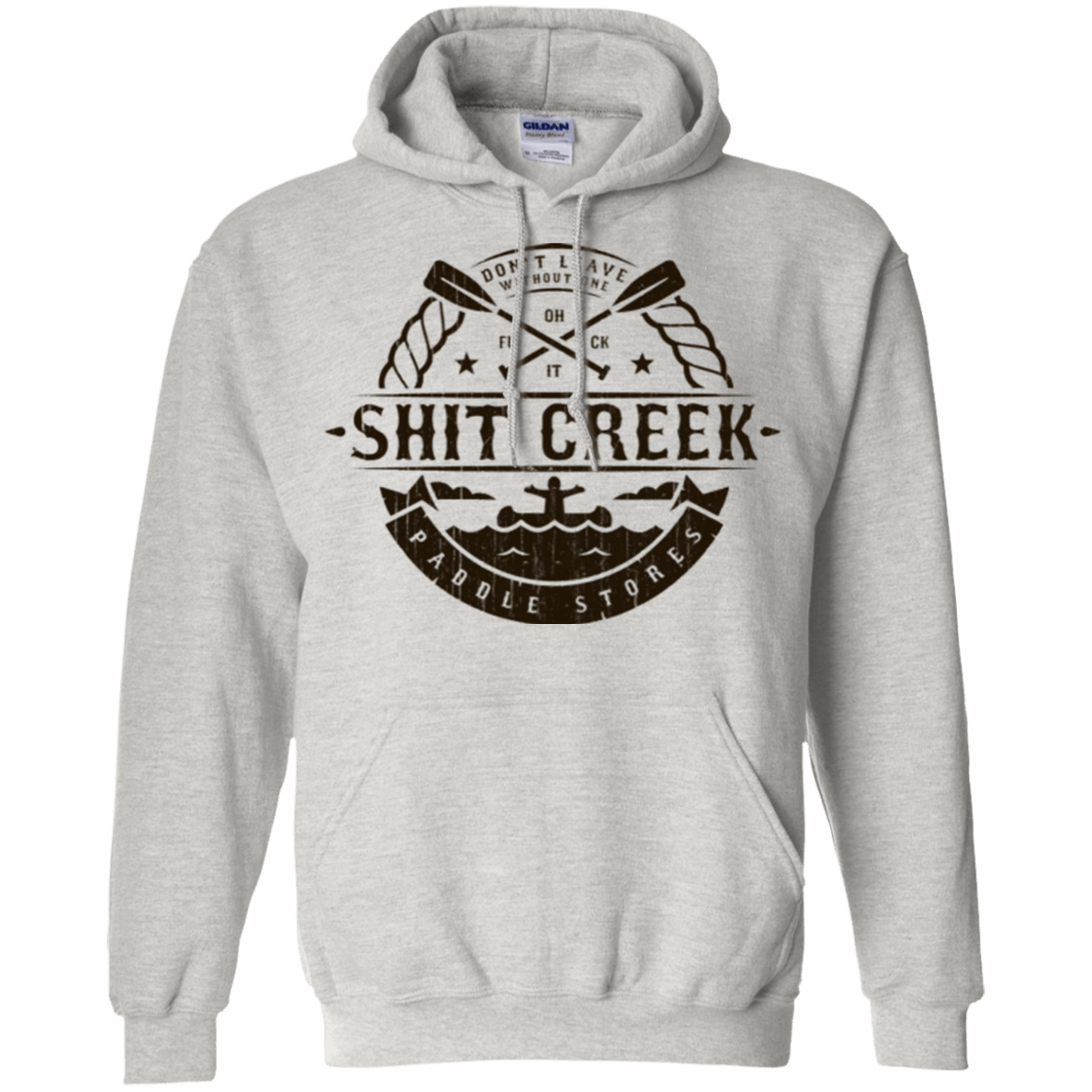 Sweatshirts Ash / Small Shit Creek Pullover Hoodie