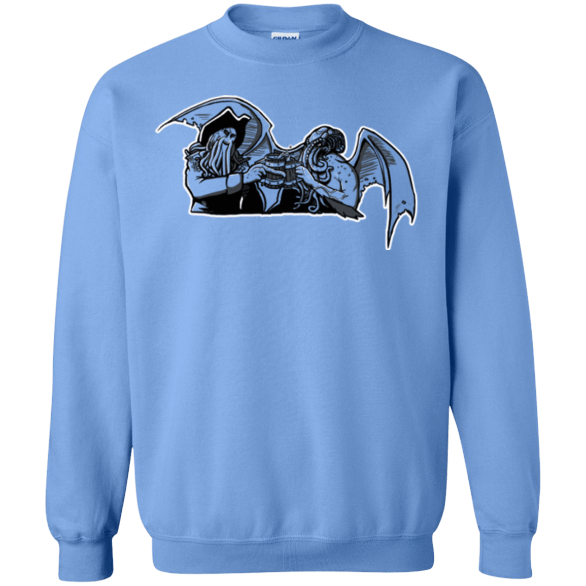 Sweatshirts Carolina Blue / Small Shiver Me Tentacles Crewneck Sweatshirt