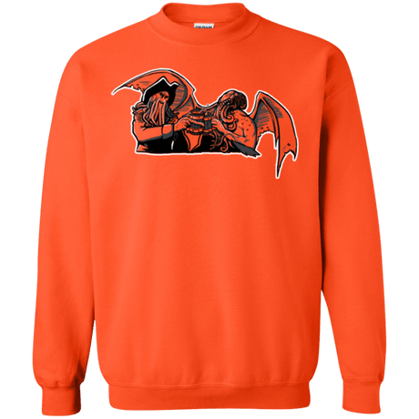 Sweatshirts Orange / Small Shiver Me Tentacles Crewneck Sweatshirt