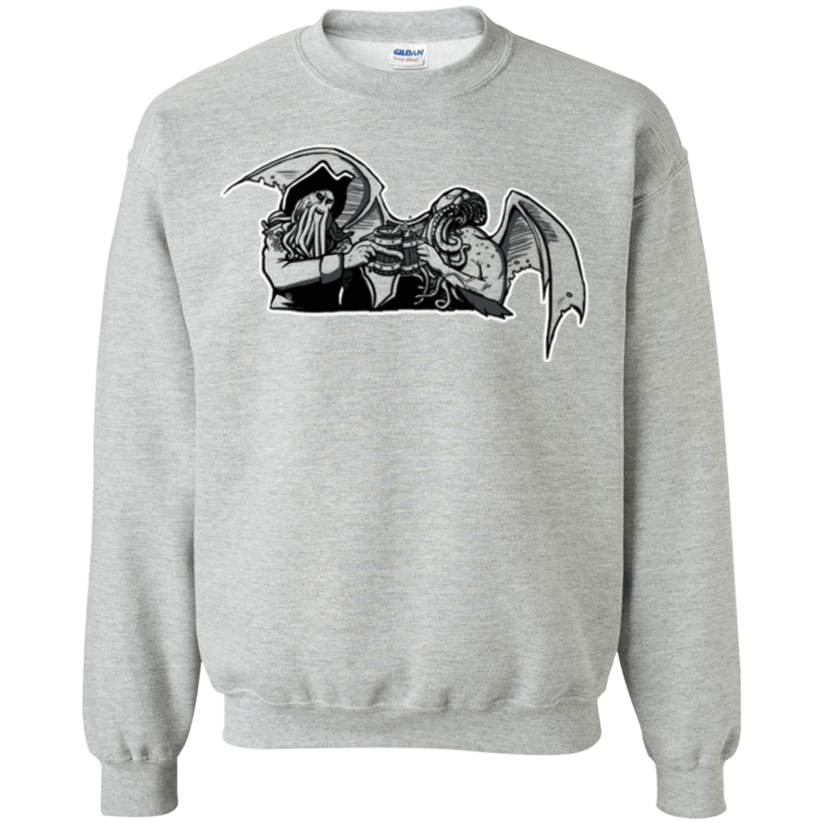 Sweatshirts Sport Grey / Small Shiver Me Tentacles Crewneck Sweatshirt