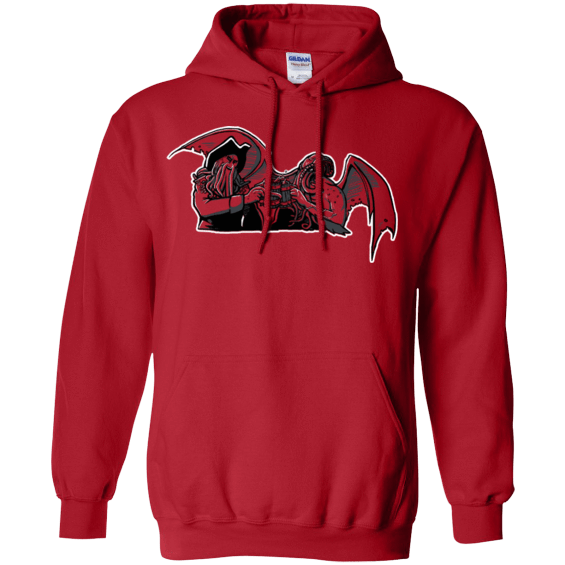 Sweatshirts Red / Small Shiver Me Tentacles Pullover Hoodie