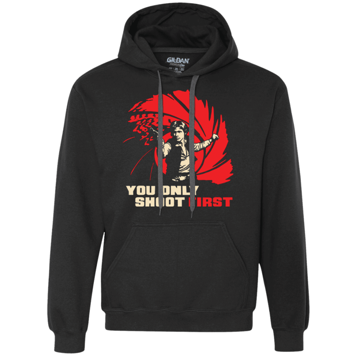 Sweatshirts Black / Small Shoot First Premium Fleece Hoodie