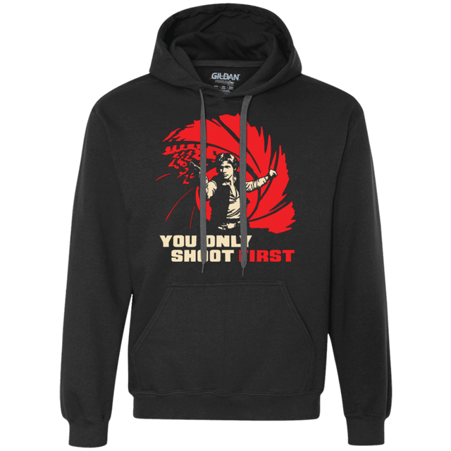 Sweatshirts Black / Small Shoot First Premium Fleece Hoodie