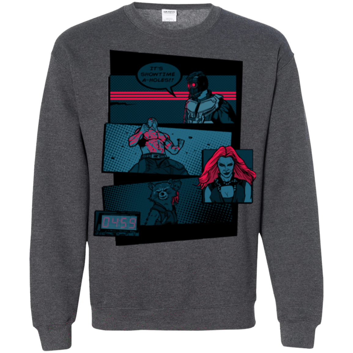 Sweatshirts Dark Heather / Small Showtime Crewneck Sweatshirt