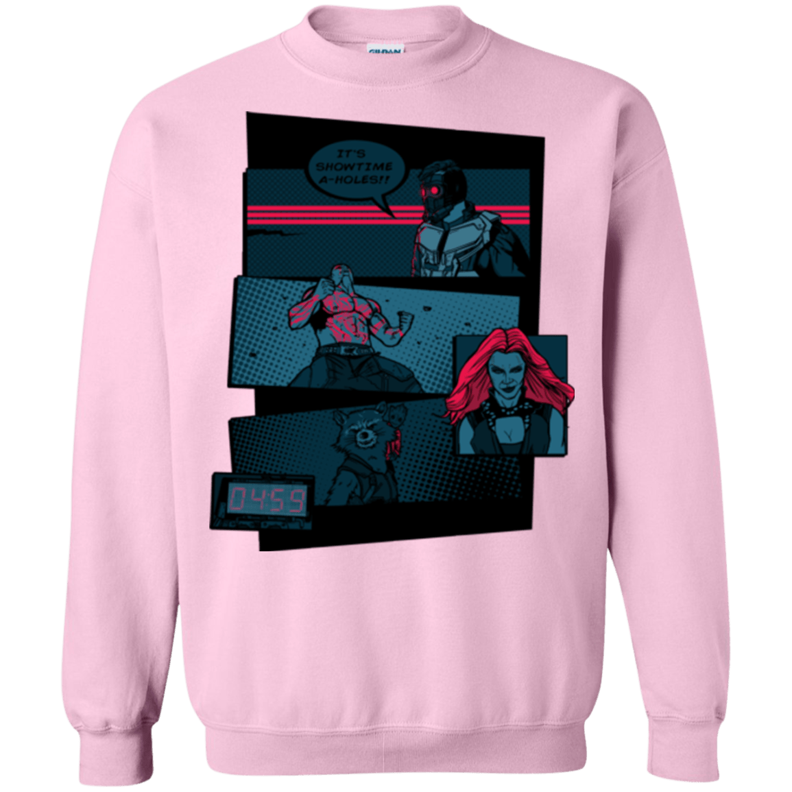 Sweatshirts Light Pink / Small Showtime Crewneck Sweatshirt