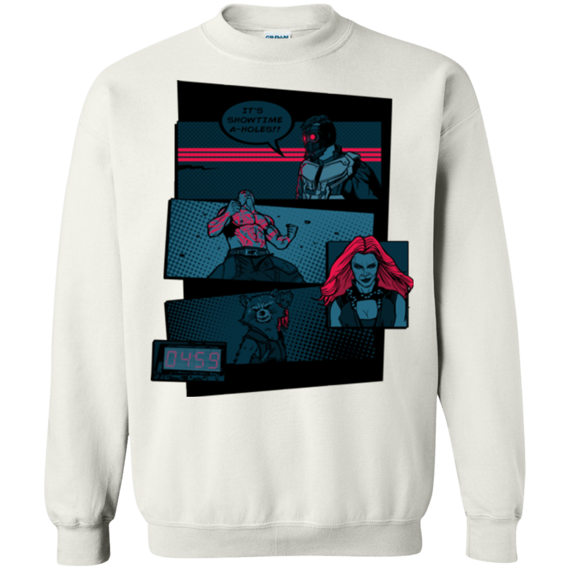 Sweatshirts White / Small Showtime Crewneck Sweatshirt