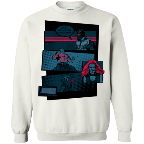 Sweatshirts White / Small Showtime Crewneck Sweatshirt