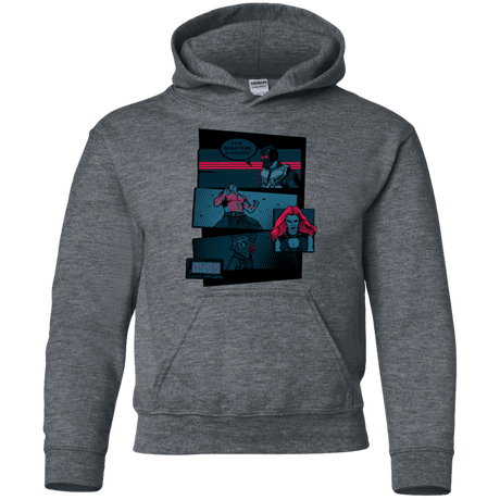 Sweatshirts Dark Heather / YS Showtime Youth Hoodie