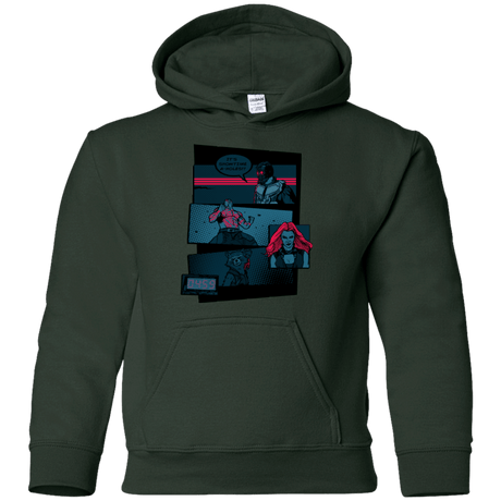 Sweatshirts Forest Green / YS Showtime Youth Hoodie
