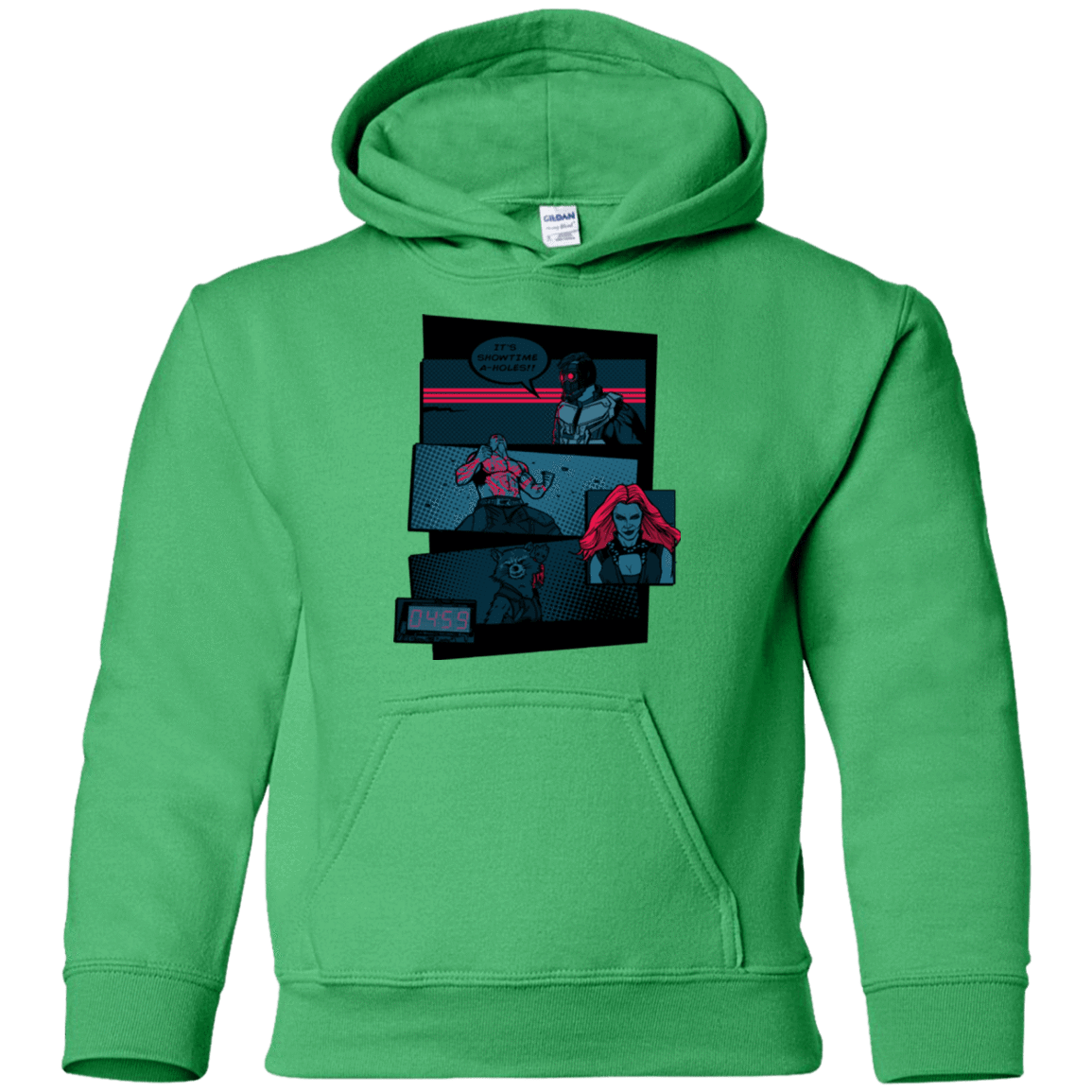 Sweatshirts Irish Green / YS Showtime Youth Hoodie