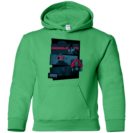 Sweatshirts Irish Green / YS Showtime Youth Hoodie