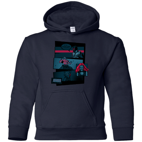 Sweatshirts Navy / YS Showtime Youth Hoodie