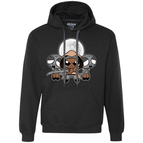 Sweatshirts Black / Small SHUFFLE AND SLICE AND NOT VERY NICE Premium Fleece Hoodie