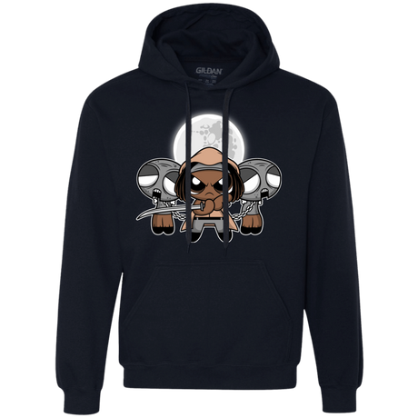 Sweatshirts Navy / Small SHUFFLE AND SLICE AND NOT VERY NICE Premium Fleece Hoodie