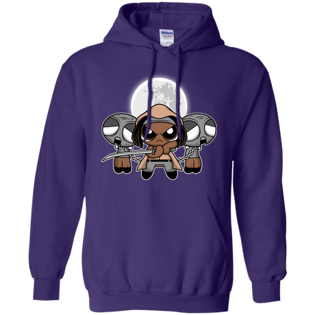 Sweatshirts Purple / Small SHUFFLE AND SLICE AND NOT VERY NICE Pullover Hoodie