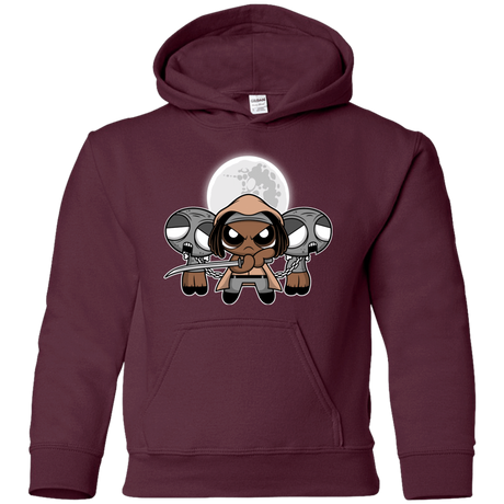 Sweatshirts Maroon / YS SHUFFLE AND SLICE AND NOT VERY NICE Youth Hoodie