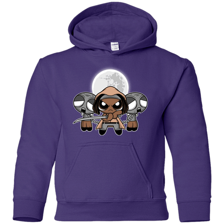 Sweatshirts Purple / YS SHUFFLE AND SLICE AND NOT VERY NICE Youth Hoodie