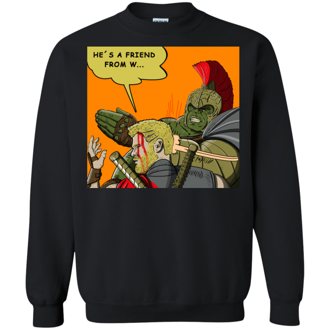 Sweatshirts Black / S Shut Up Crewneck Sweatshirt