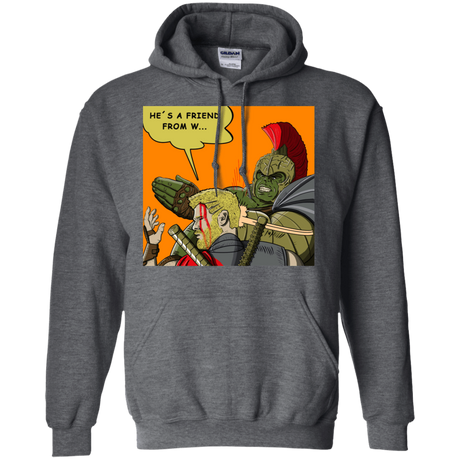 Sweatshirts Dark Heather / S Shut Up Pullover Hoodie