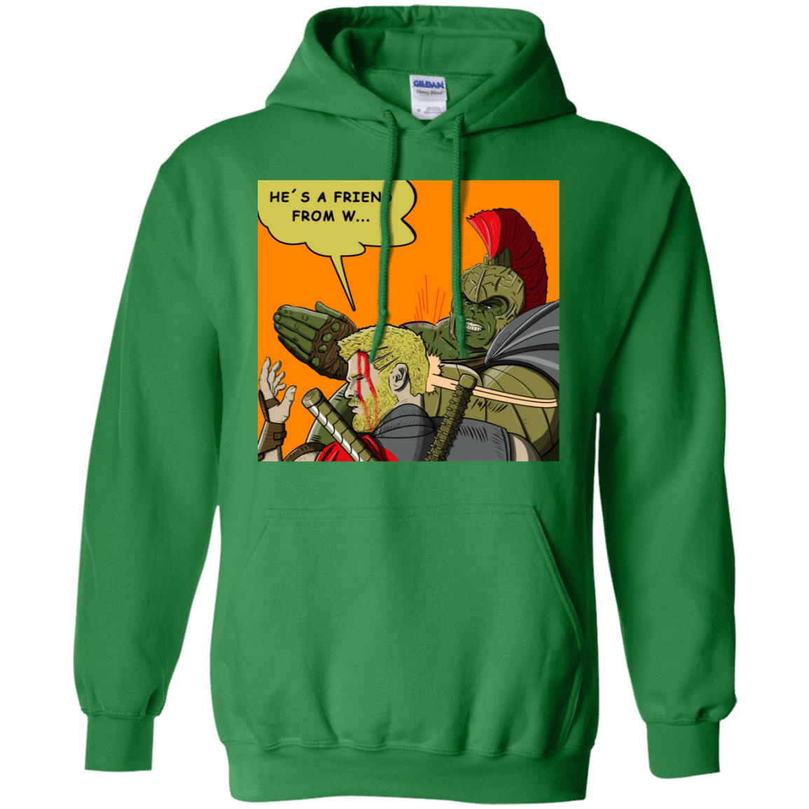 Sweatshirts Irish Green / S Shut Up Pullover Hoodie