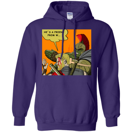 Sweatshirts Purple / S Shut Up Pullover Hoodie