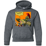 Sweatshirts Dark Heather / YS Shut Up Youth Hoodie