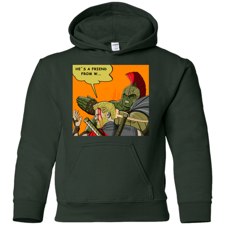 Sweatshirts Forest Green / YS Shut Up Youth Hoodie