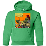 Sweatshirts Irish Green / YS Shut Up Youth Hoodie