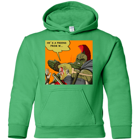 Sweatshirts Irish Green / YS Shut Up Youth Hoodie